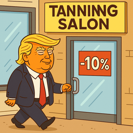 Trump Tanning Trump Tanning